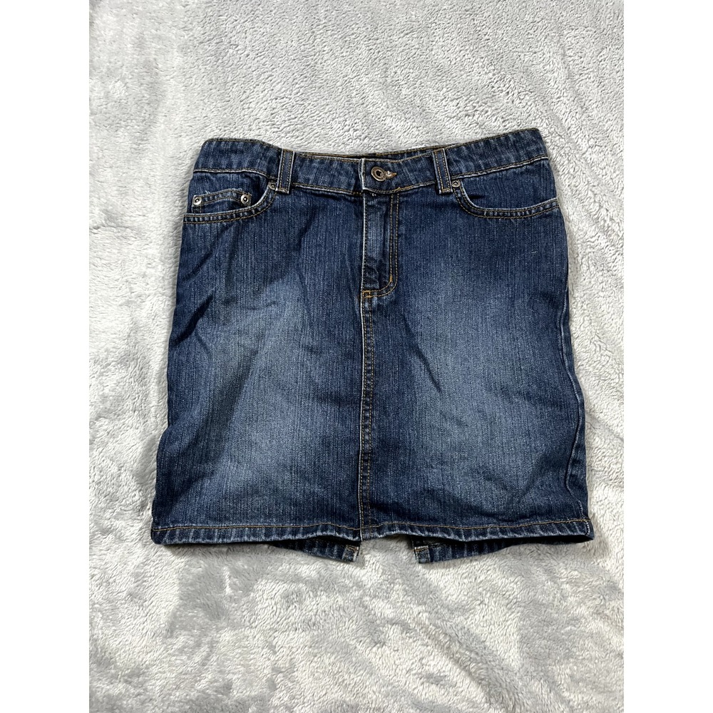 VTG CIELO American Brand Denim Jean Mini Skirt Size S Medium Wash